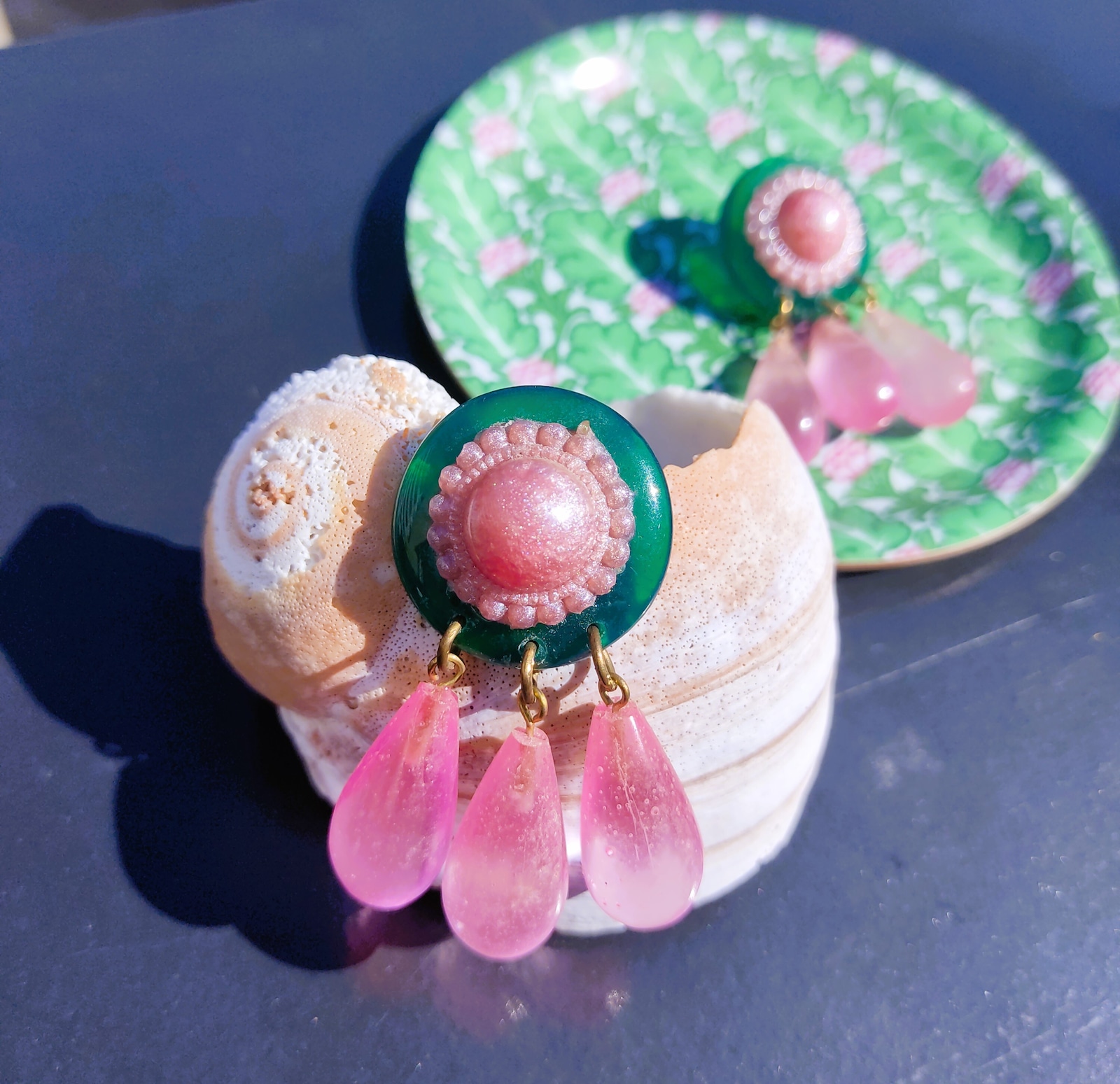 handmade ナムデーンナムキアオピアス