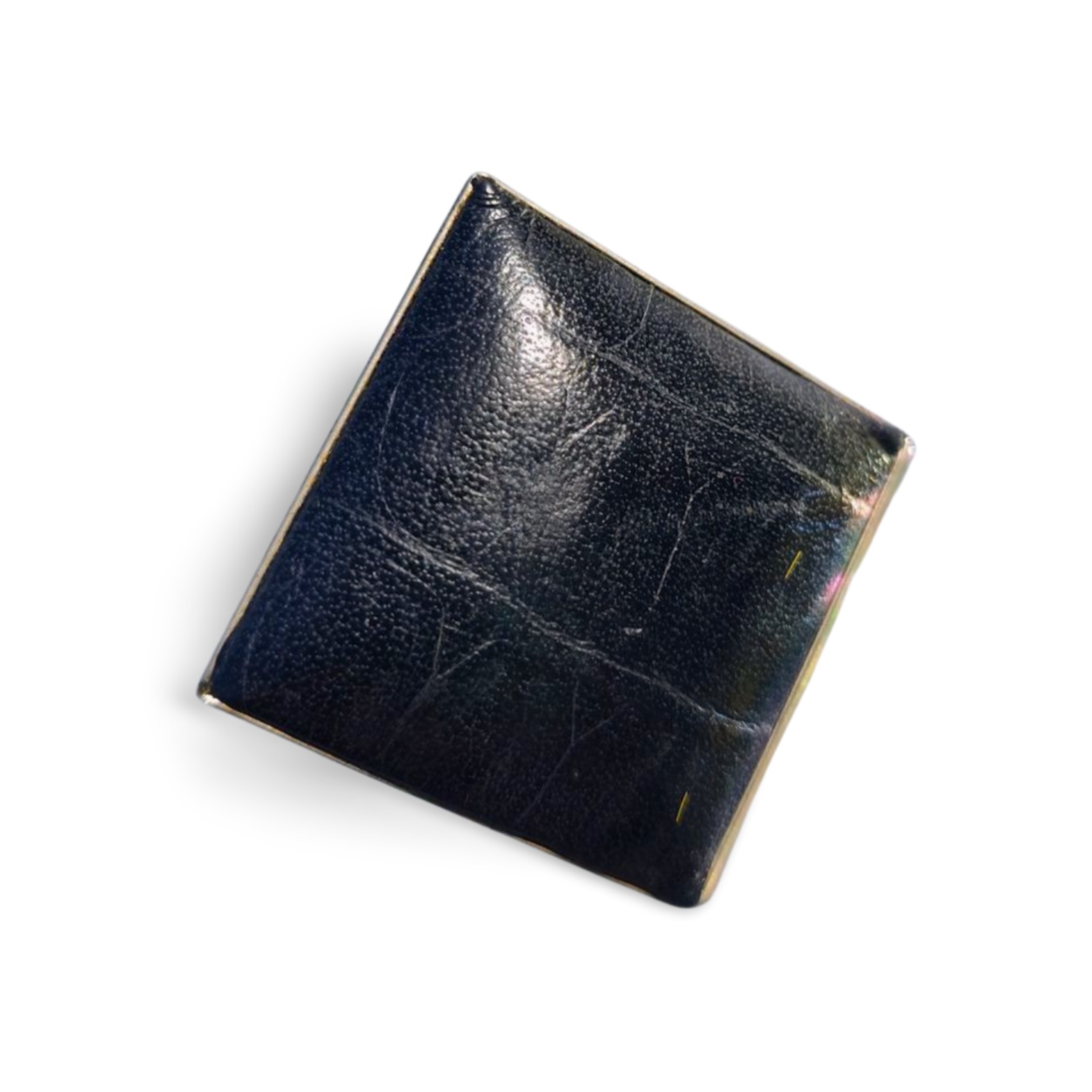vintage 真面目で柔らかな黒のイヤリング　片耳用